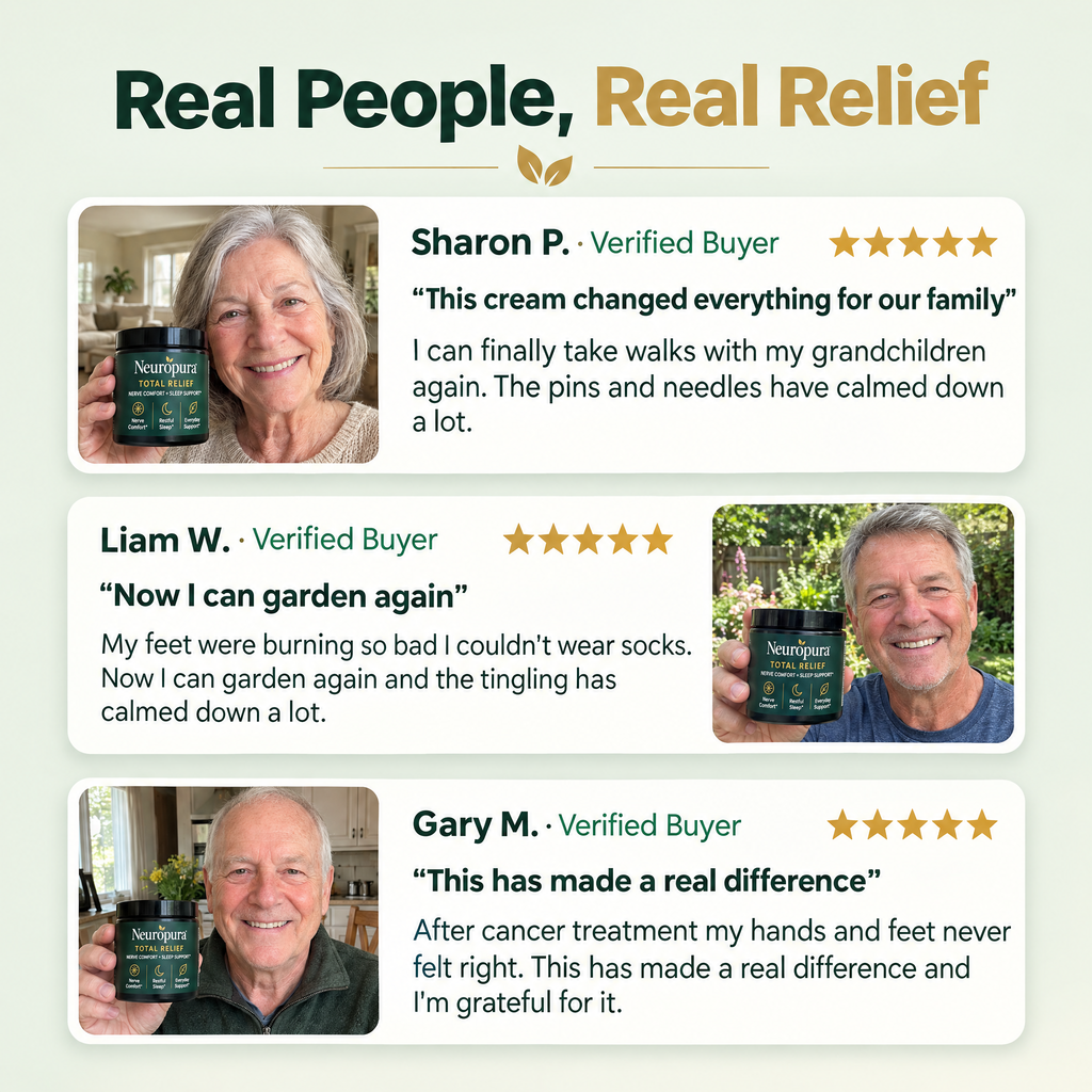 Real people, real relief: Neuropura customer reviews
