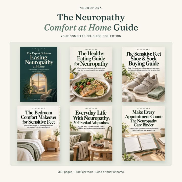 Colección de seis guías de Neuropura. Portadas originales de referencia para la edición en español.