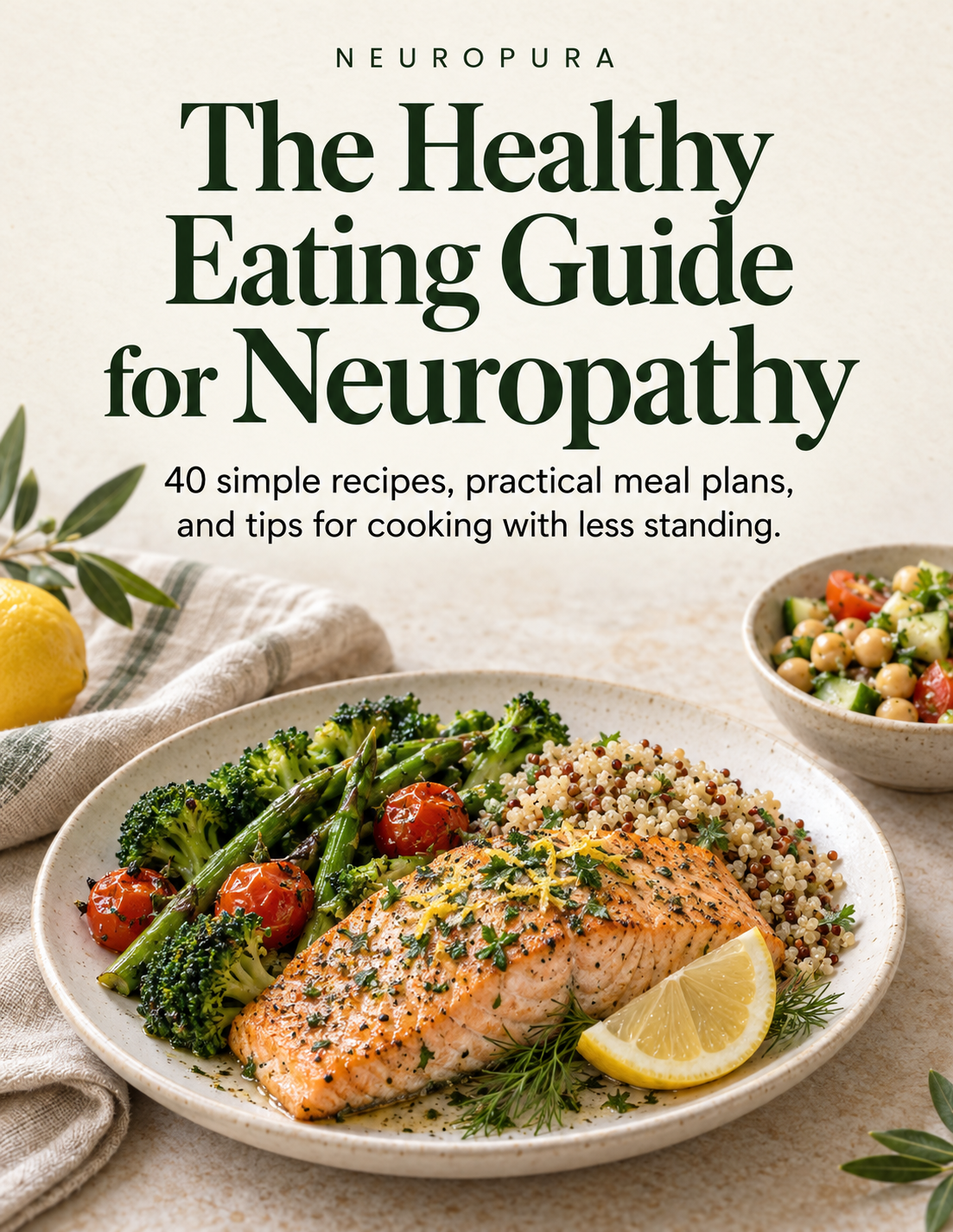 Neuropura digital guide cover: healthy eating