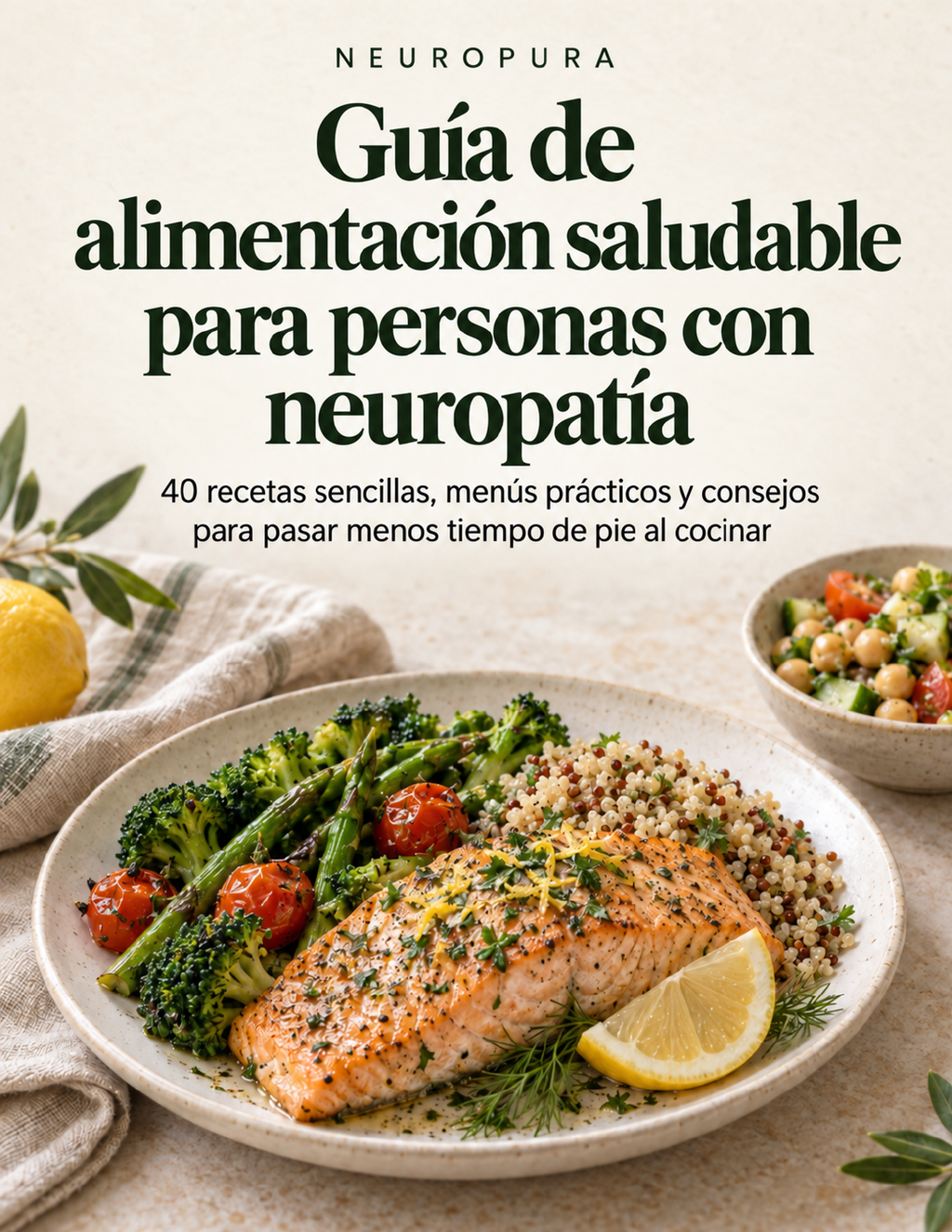 Guía de alimentación saludable para personas con neuropatía